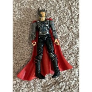 Marvel Universe Hammer Smash Thor Action Figure 4"